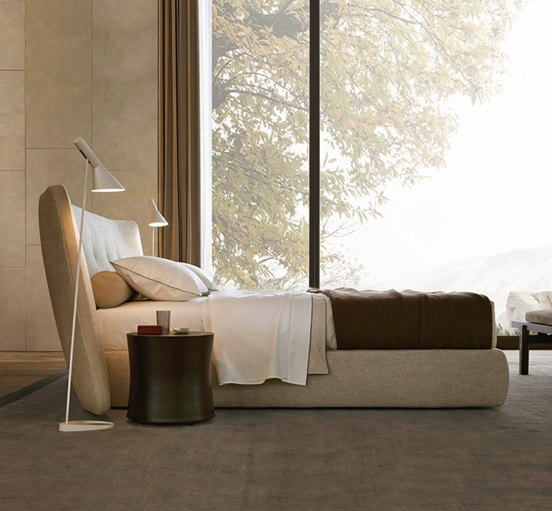 Carlos King Size, Super King Size Bed, No Storage, Grey