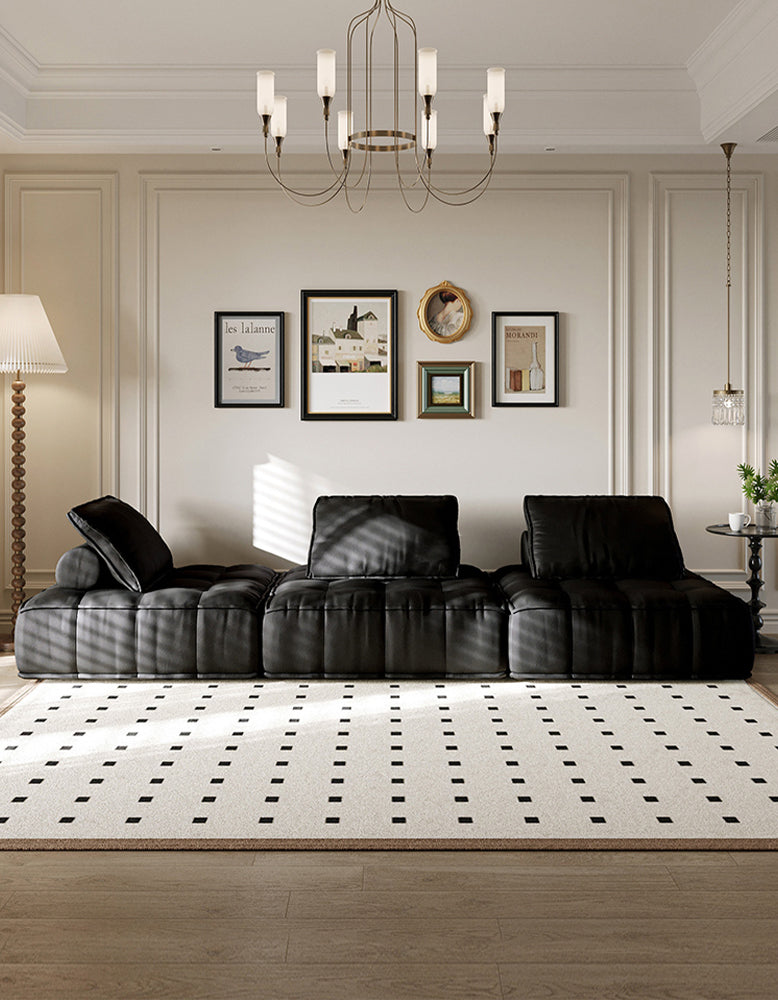 Lani Modular Seater Sofa, Single Seater, Black