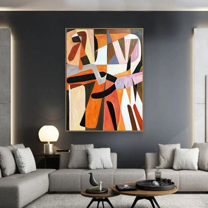 Oil Painting Hand Painted Abstract Hallway Decorative Londecor