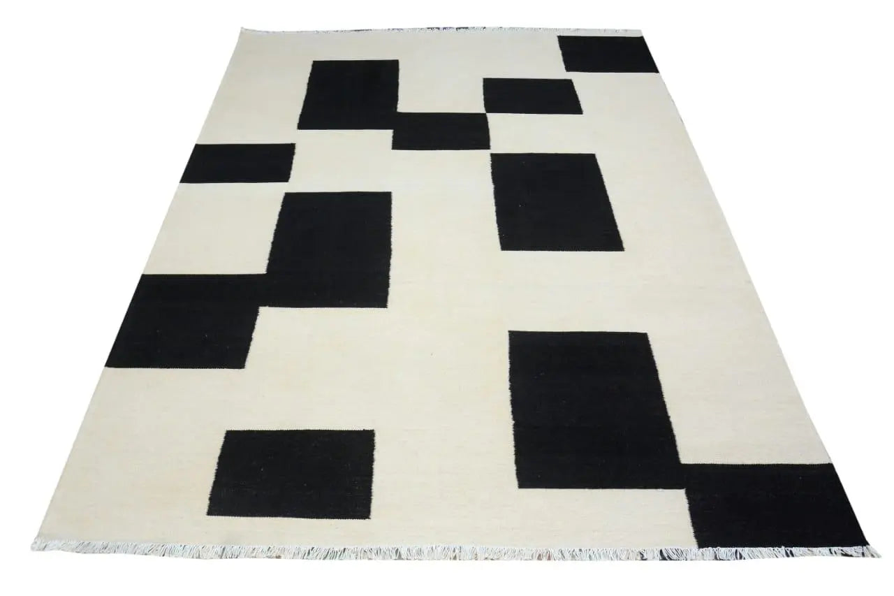 Modern Handmade Coral Rug Londecor