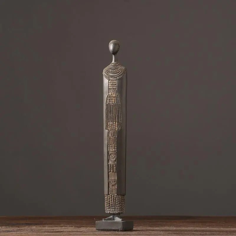 African figures resin decorations - Londecor