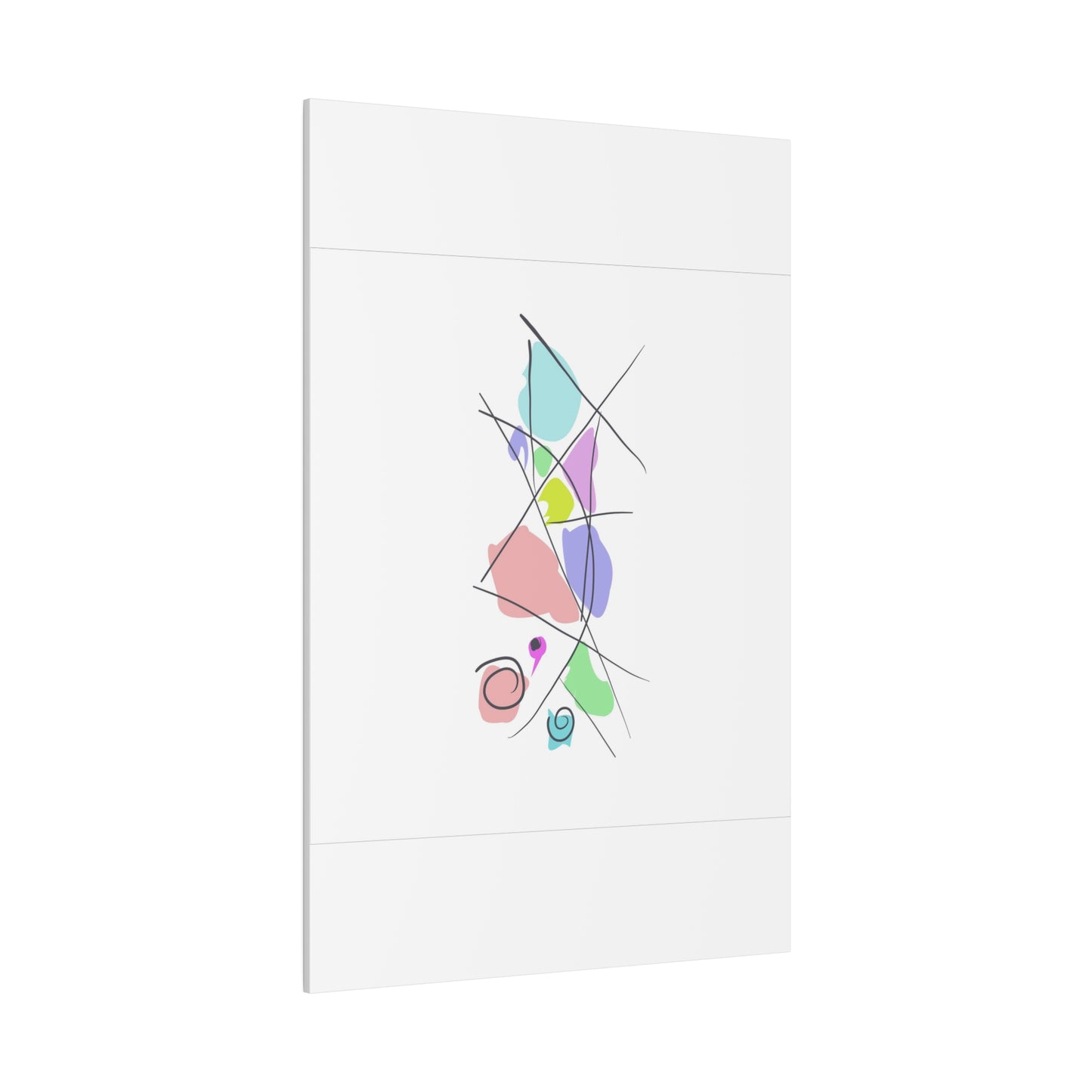 Pastels & Doodles Wall Art Printify