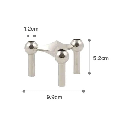Stainless Steel Stackable Candle Holder Londecor