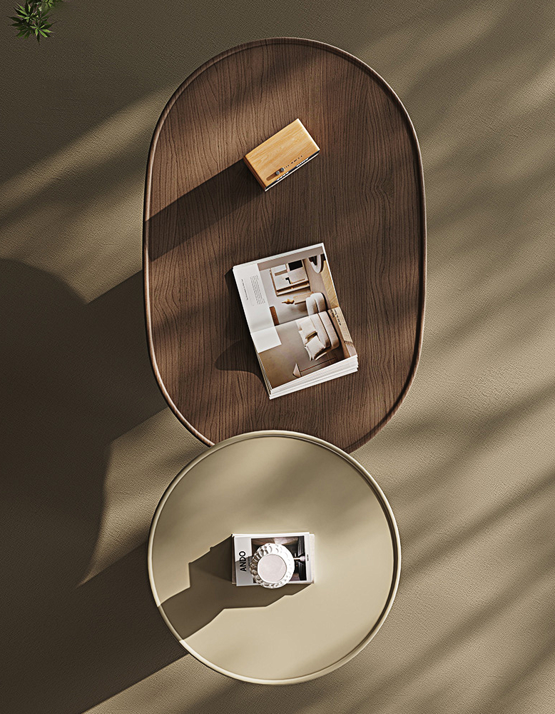 Nkrumah Coffee Table Set, Wood