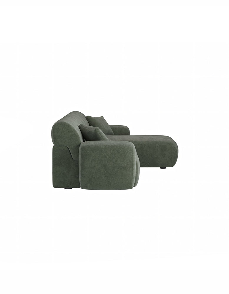 Alimov Three Seater Corner Sofa, Chenille