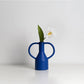 Klein Blue Creative Binaural Ceramic Decorative Vase Ornament Londecor