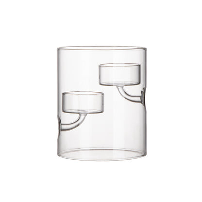 Glass Candle Holder