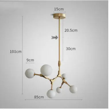 Designer Magic Bean Chandelier Londecor