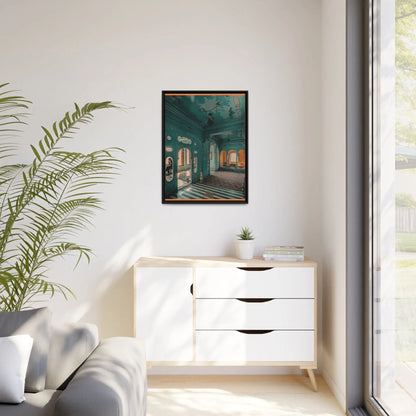 Matte Canvas, Black Frame Printify