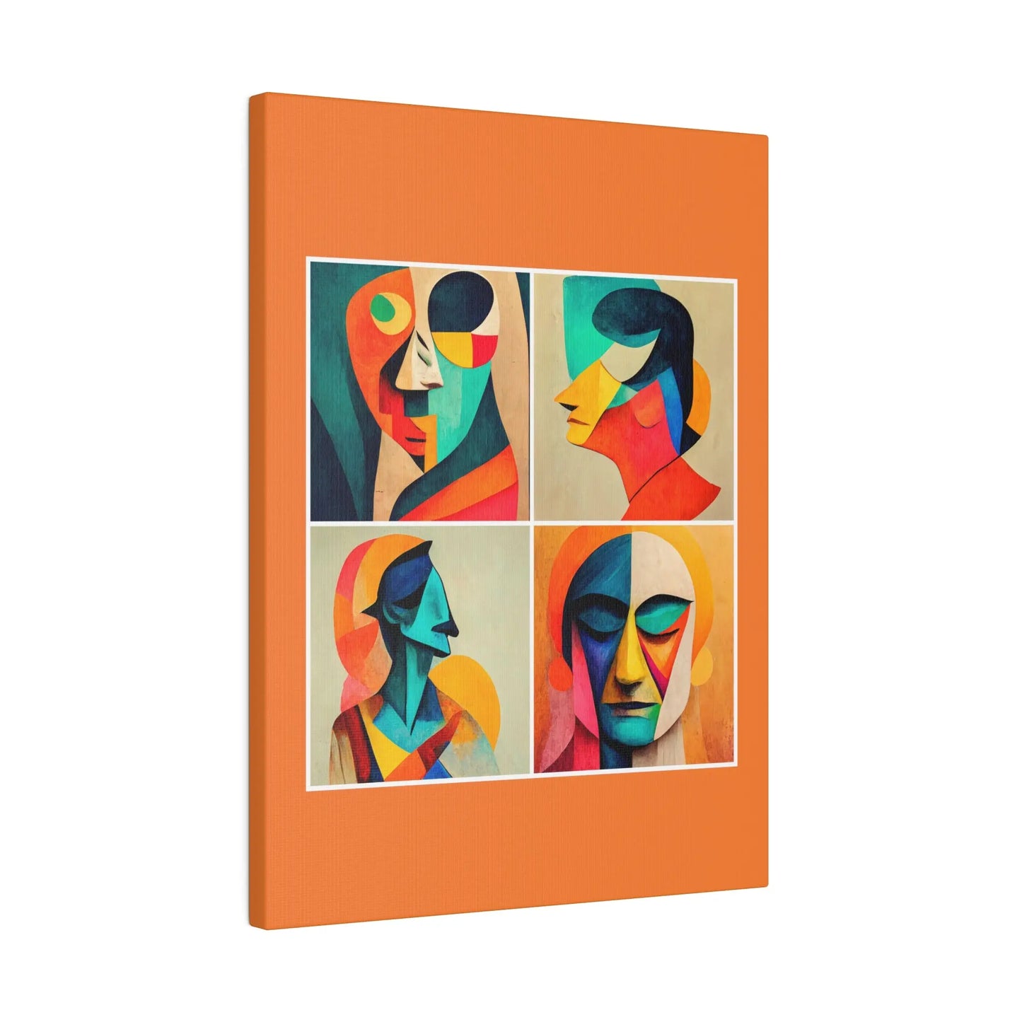 Abstract Faces Wall Art Printify