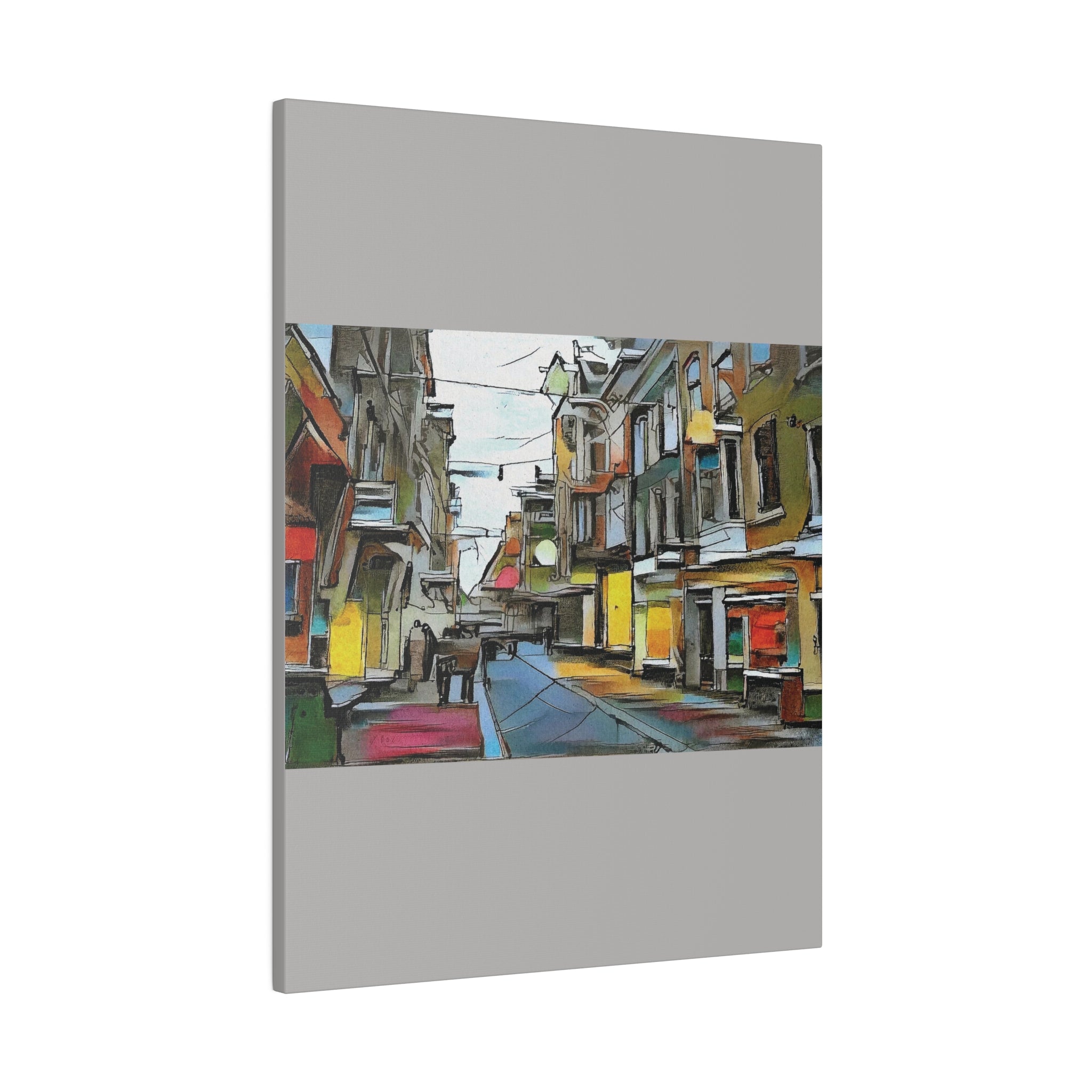 On The High Street Canvas Printify