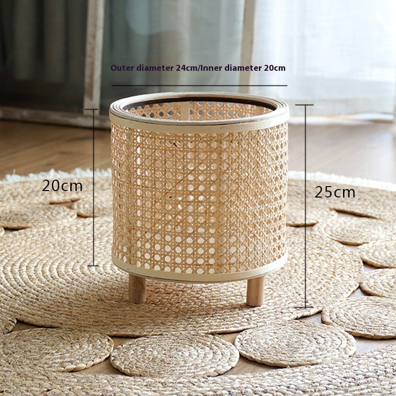 Bamboo Handmade Woven Flower Pot