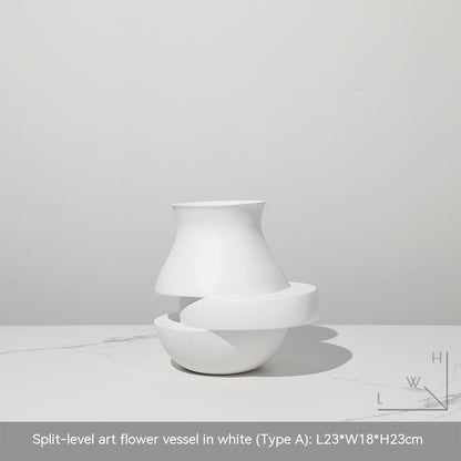 Minimalistic Entrance  Art Vase