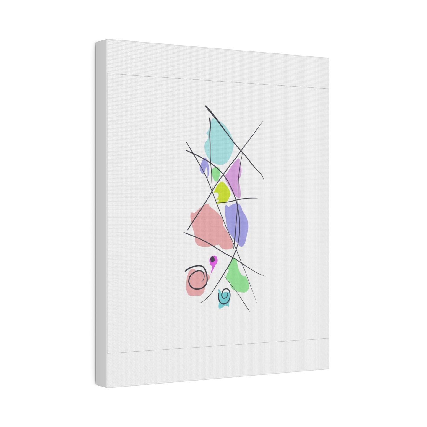 Pastels & Doodles Wall Art Printify