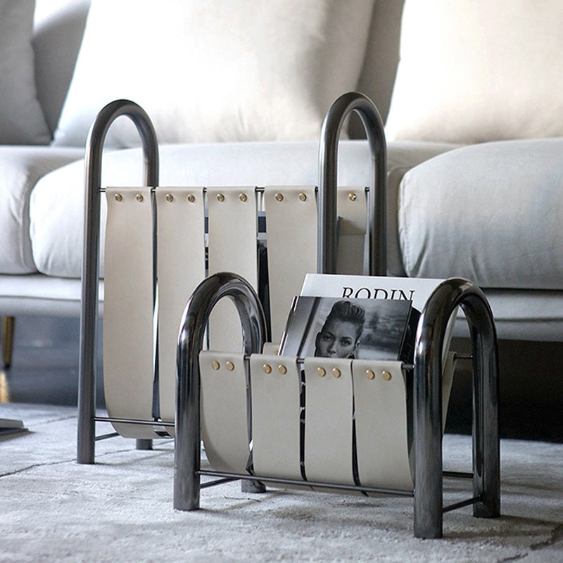 Light Luxury Magazine Rack