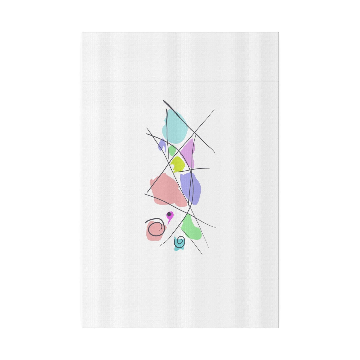 Pastels & Doodles Wall Art Printify