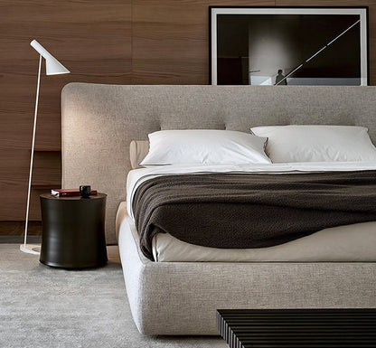 Carlos King Size, Super King Size Bed, No Storage, Grey