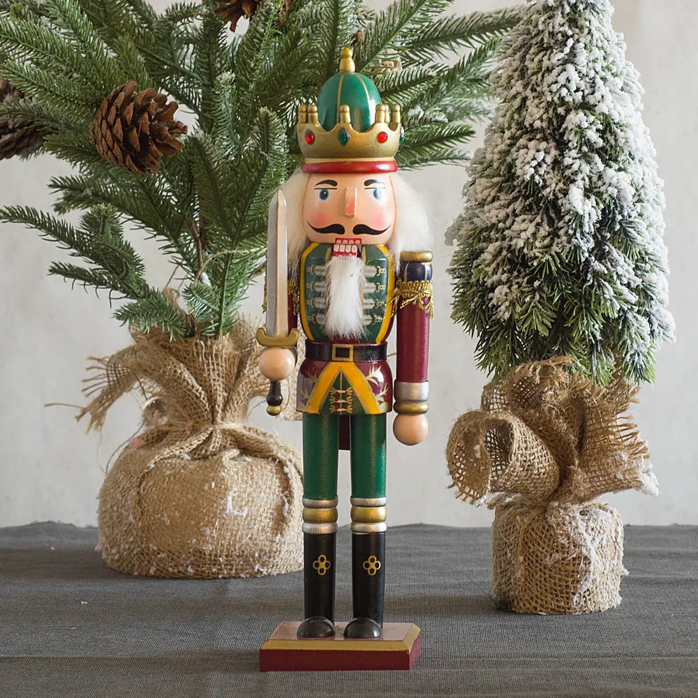 Classic Wooden Nutcracker Puppet - A Timeless Holiday Symbol Londecor