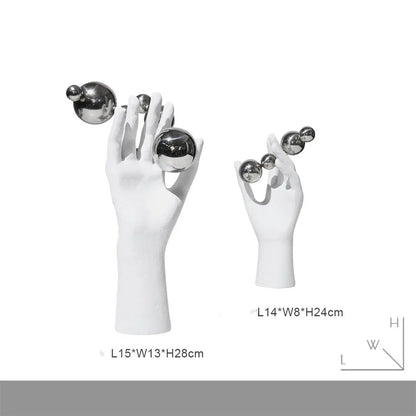 Light Luxury Creative Hand Shape Londecor