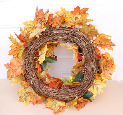 Halloween Autumn Leaf Garland Pumpkin Home Decor Londecor