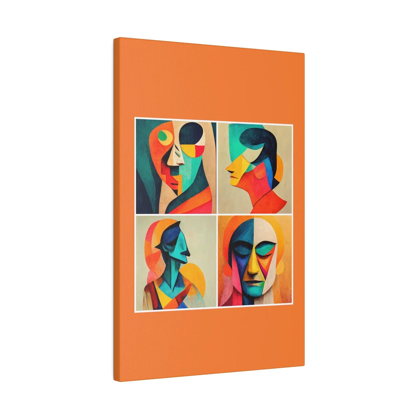 Abstract Faces Wall Art Printify