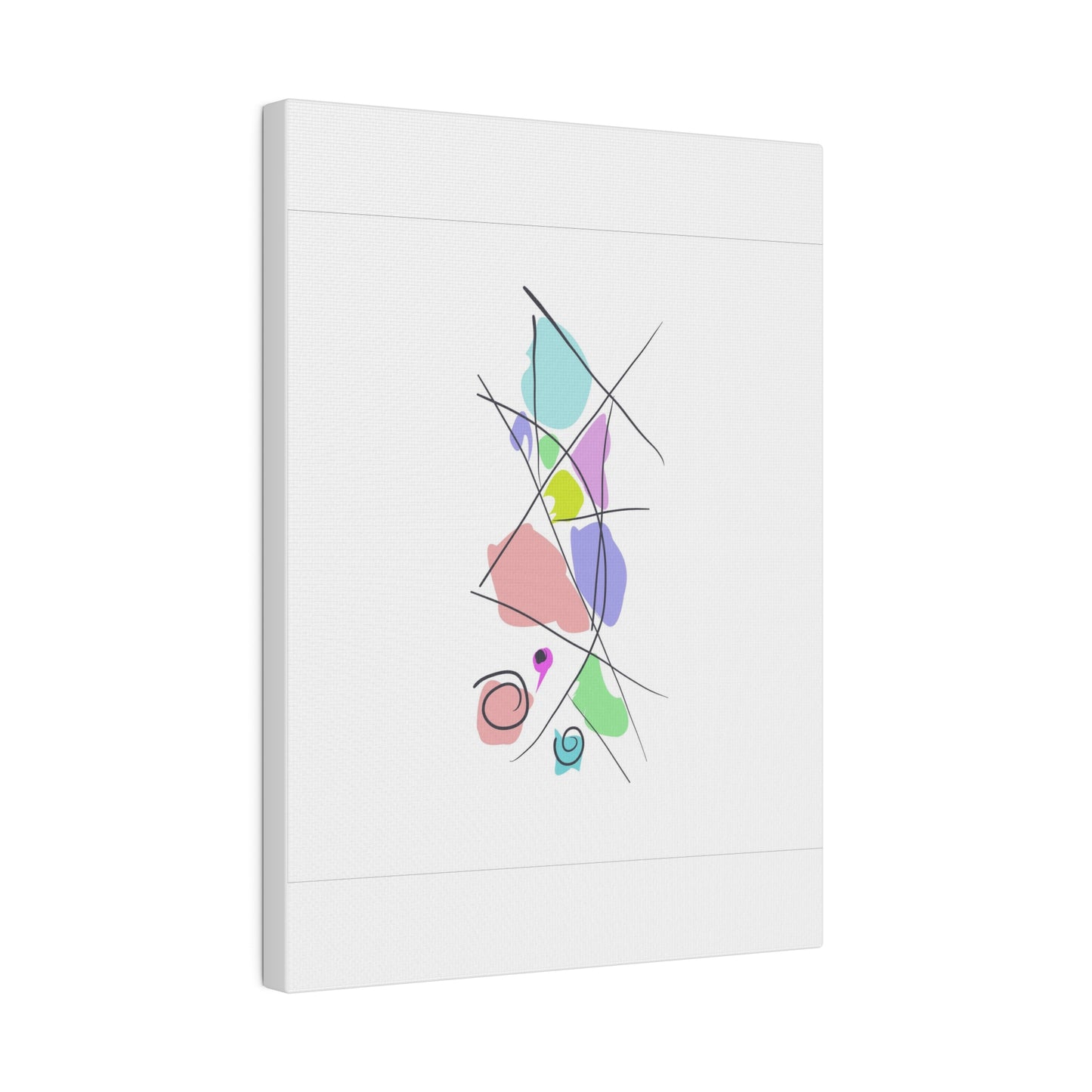 Pastels & Doodles Wall Art Printify