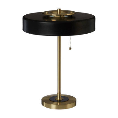 Rogano Black and Gold Table Lamp