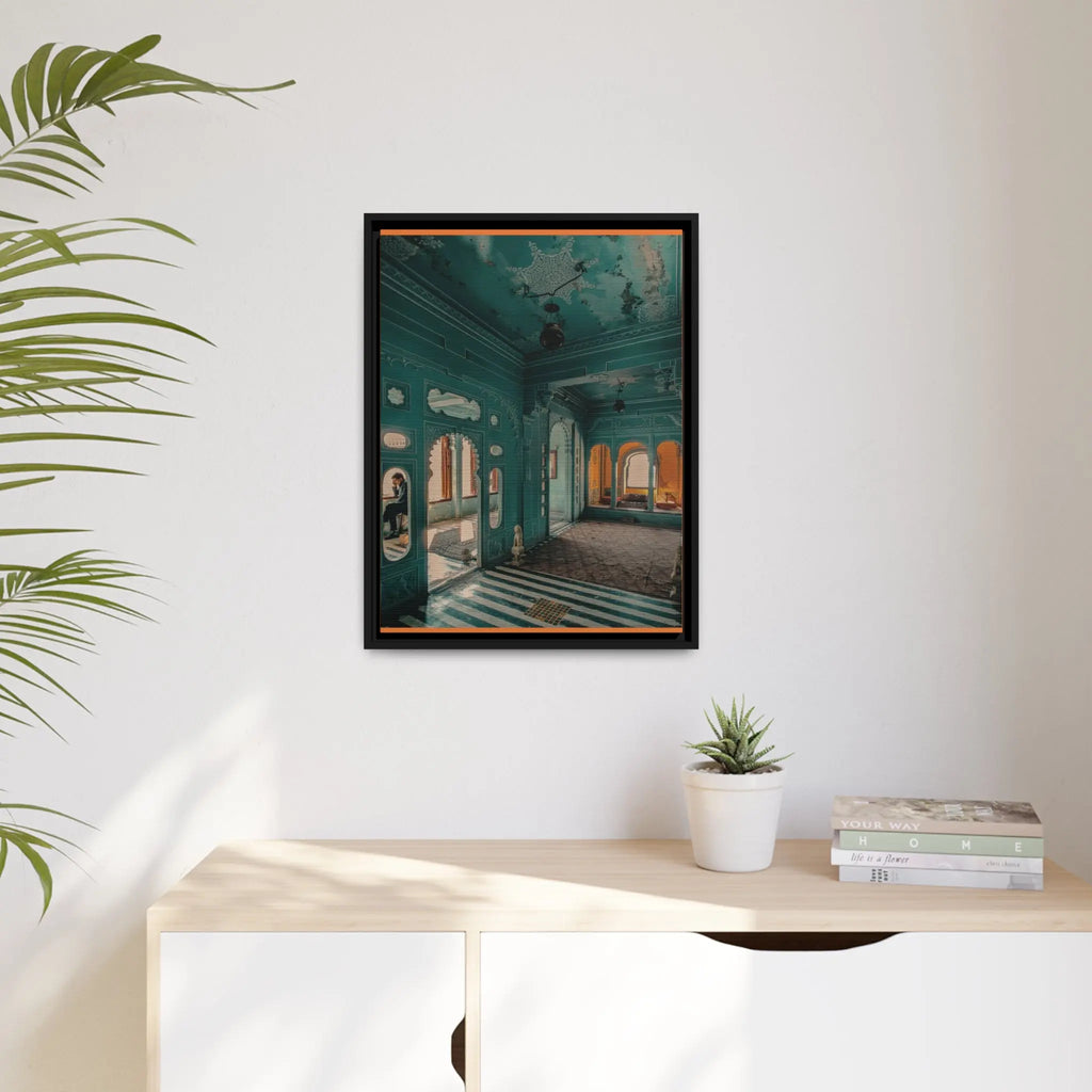 Matte Canvas, Black Frame Printify