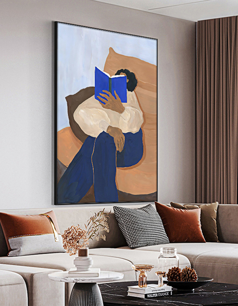 Anselm Wall Art For Living Room: A Woman