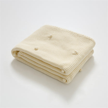 Children's Cotton Knitted Blanket/Throw