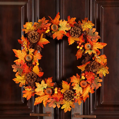 Halloween Autumn Leaf Garland Pumpkin Home Decor Londecor