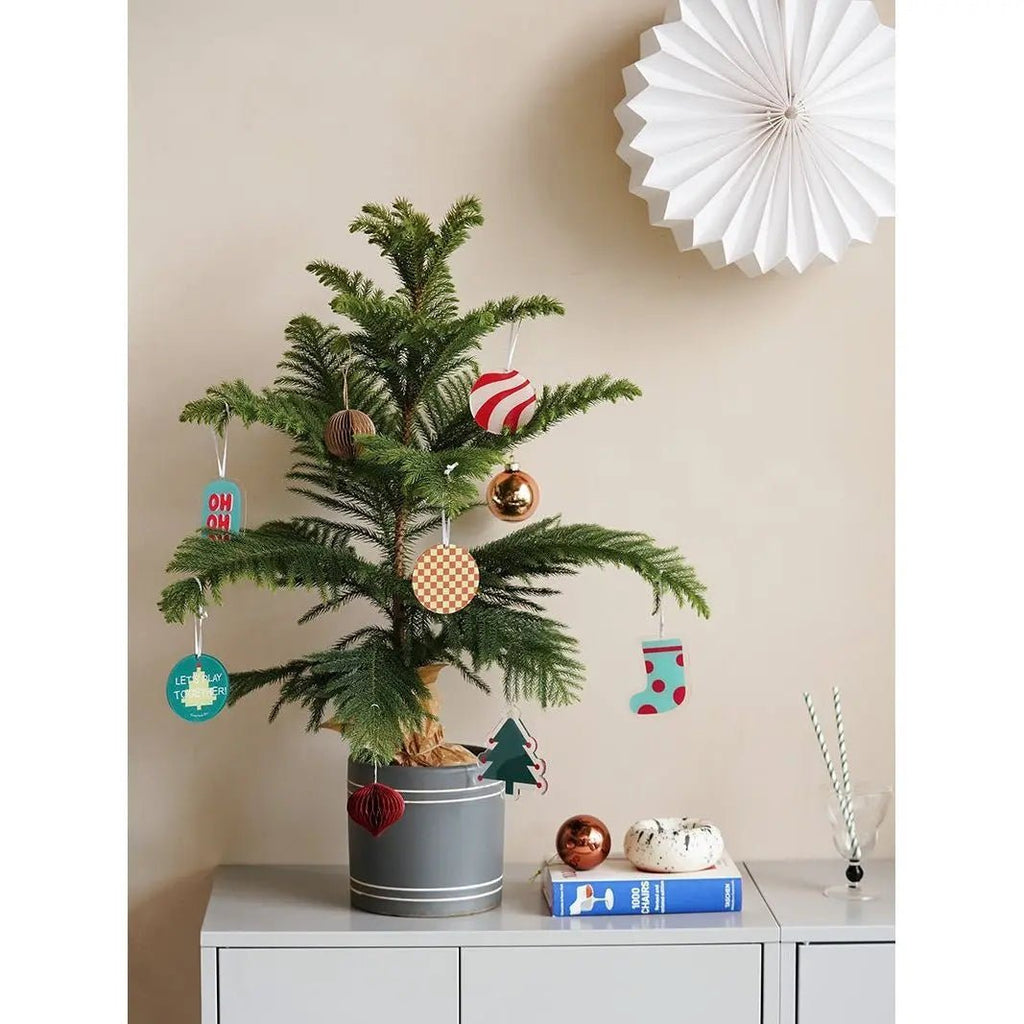 Acrylic Christmas Tree Decoration - Vibrant Colorful Set Londecor