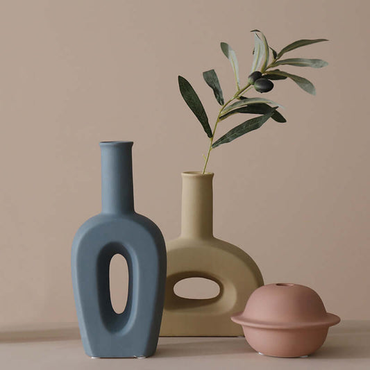 Nordic Ceramic Vase Decoration