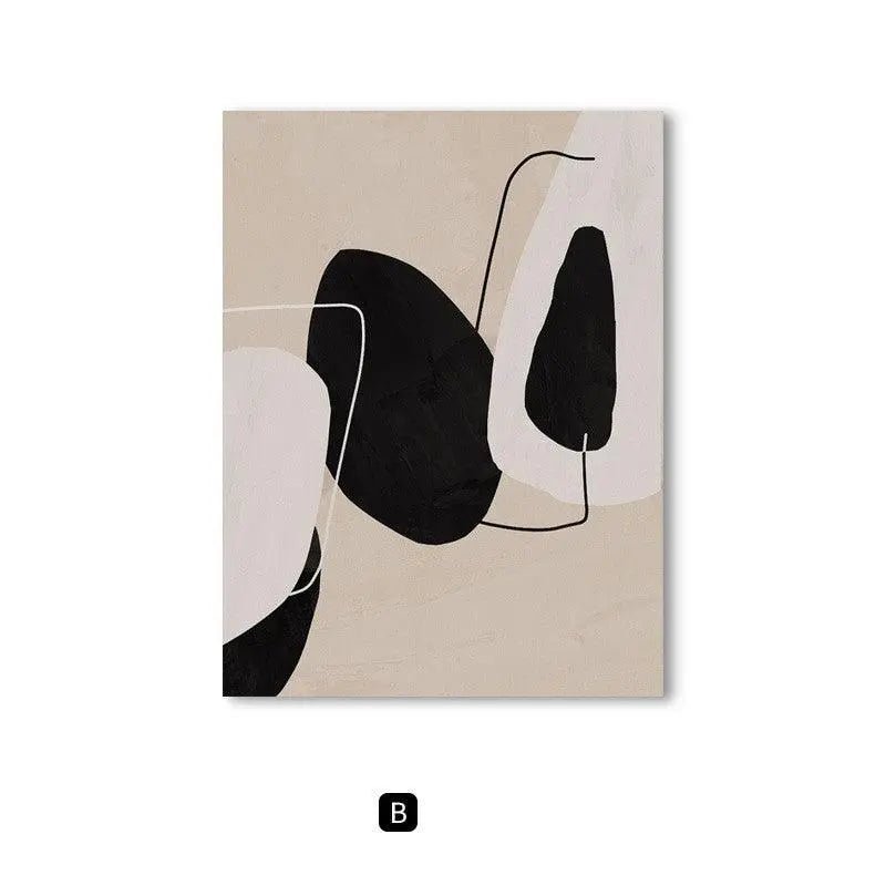 Abstract Living Room Decorative Painting - Londecor