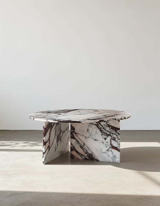 Aiko Coffee Table Round, Marble