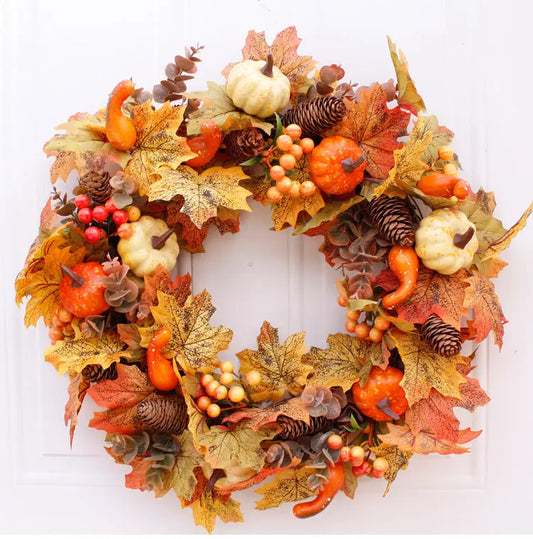 Halloween Autumn Leaf Garland Pumpkin Home Decor Londecor