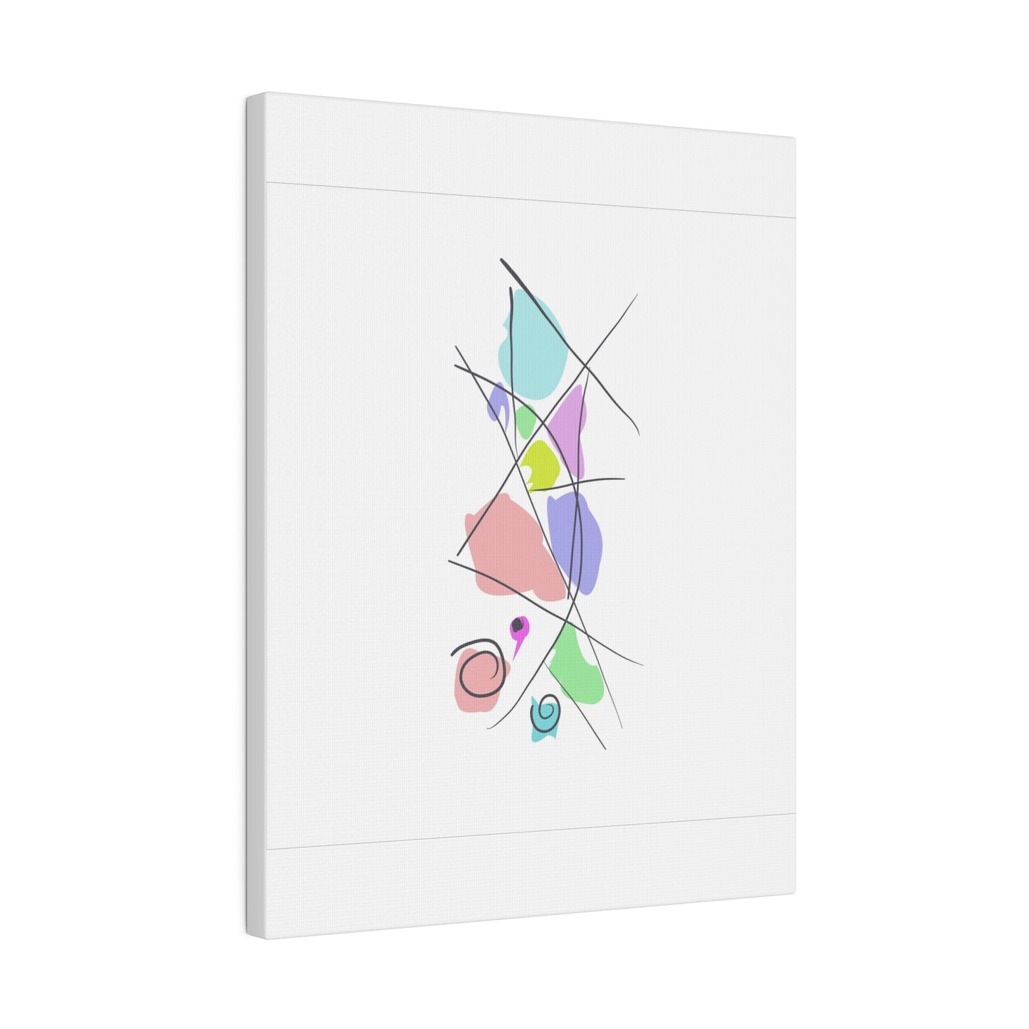 Pastels & Doodles Wall Art Printify