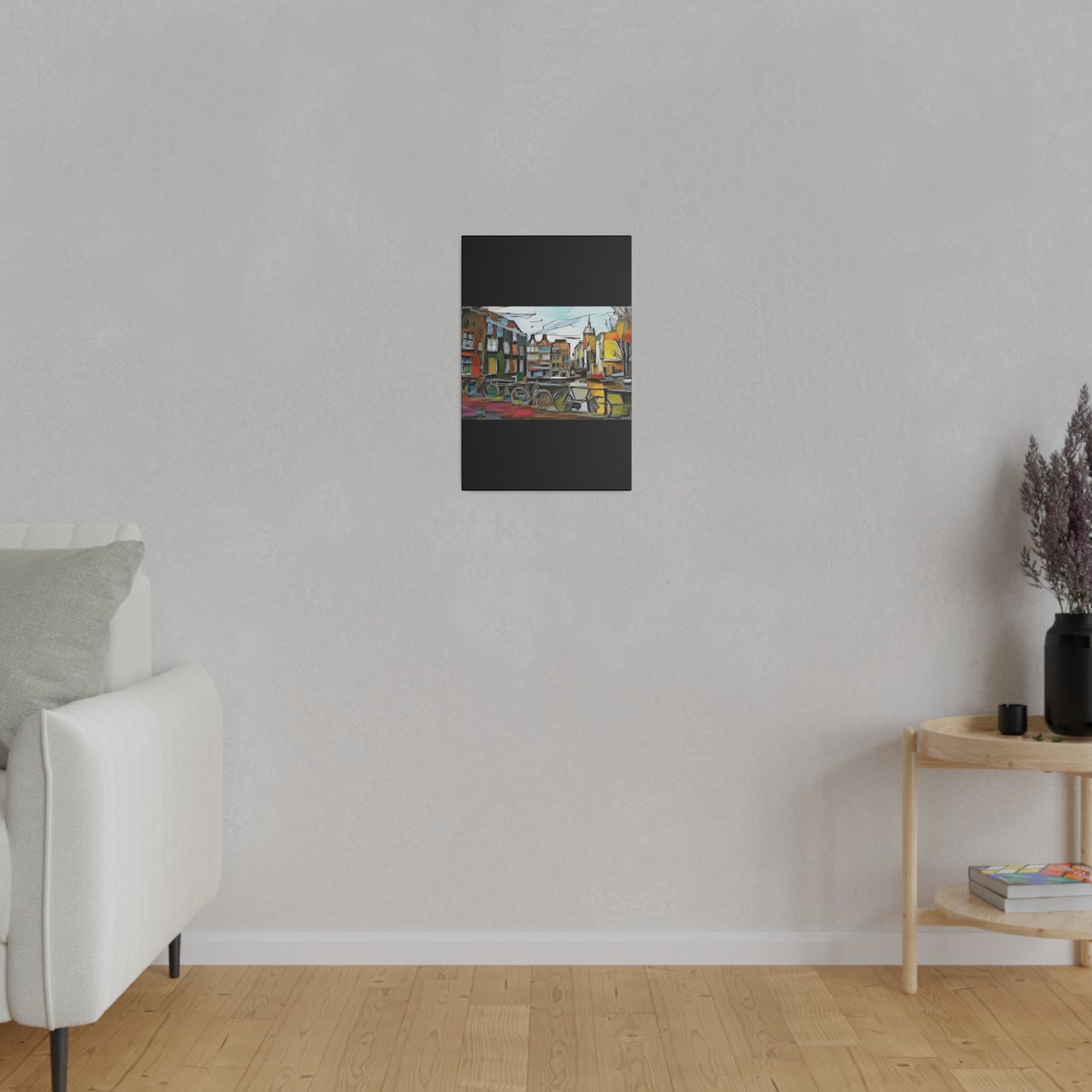 Walks in Amsterdam Canvas ￼ Printify