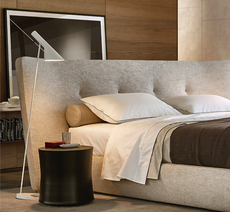 Carlos King Size, Super King Size Bed, No Storage, Grey