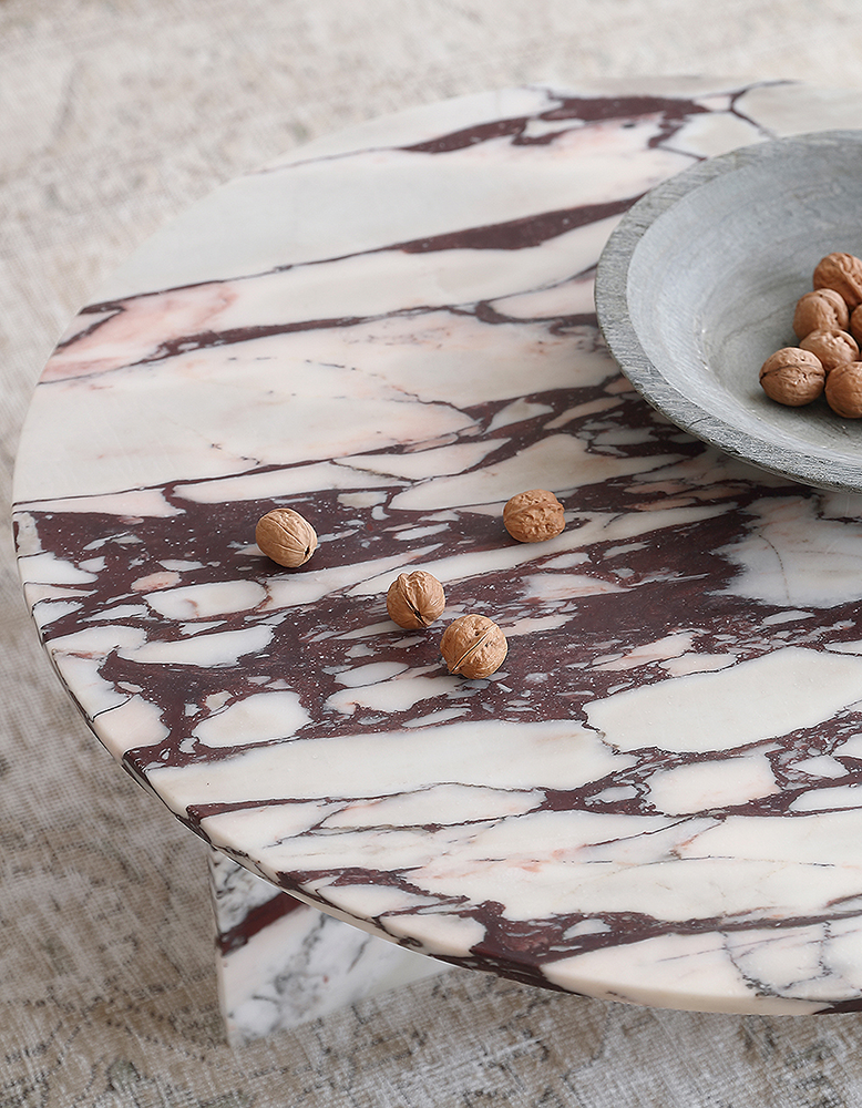 Aiko Coffee Table Round, Marble