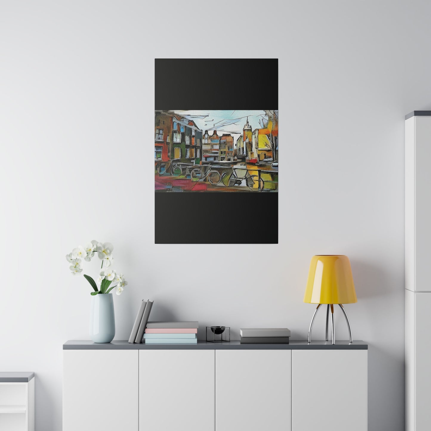 Walks in Amsterdam Canvas ￼ Printify