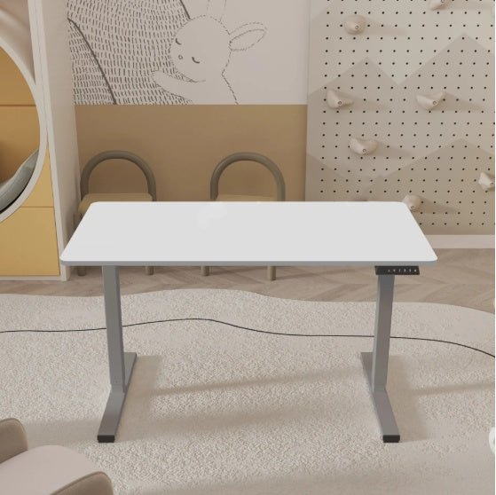 Adjustable Electric Standing Desk – Height Adjustable Sit Stand Computer Workstation for Home Office