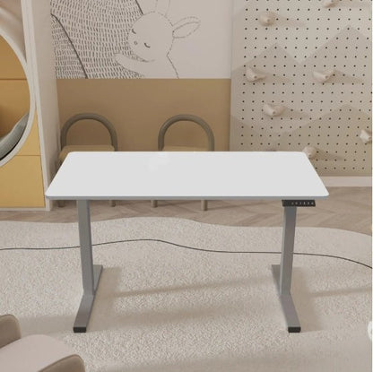 Adjustable Electric Standing Desk – Height Adjustable Sit Stand Computer Workstation for Home Office