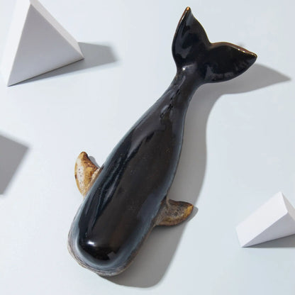 Ceramic Ornaments Simulate Whale Londecor