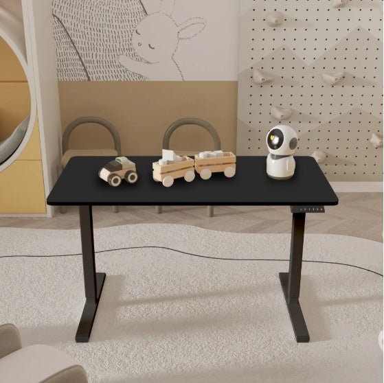 Adjustable Electric Standing Desk – Height Adjustable Sit Stand Computer Workstation for Home Office