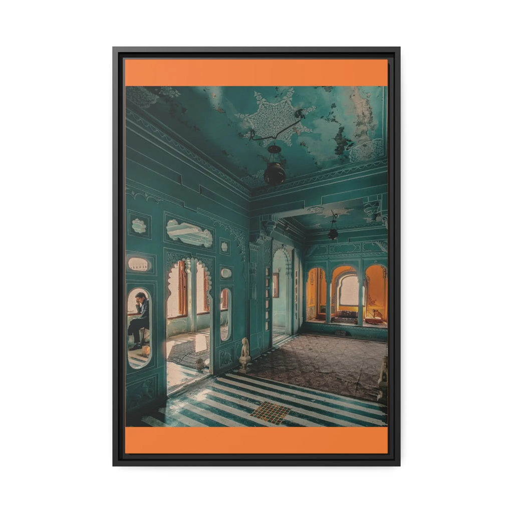 Matte Canvas, Black Frame Printify