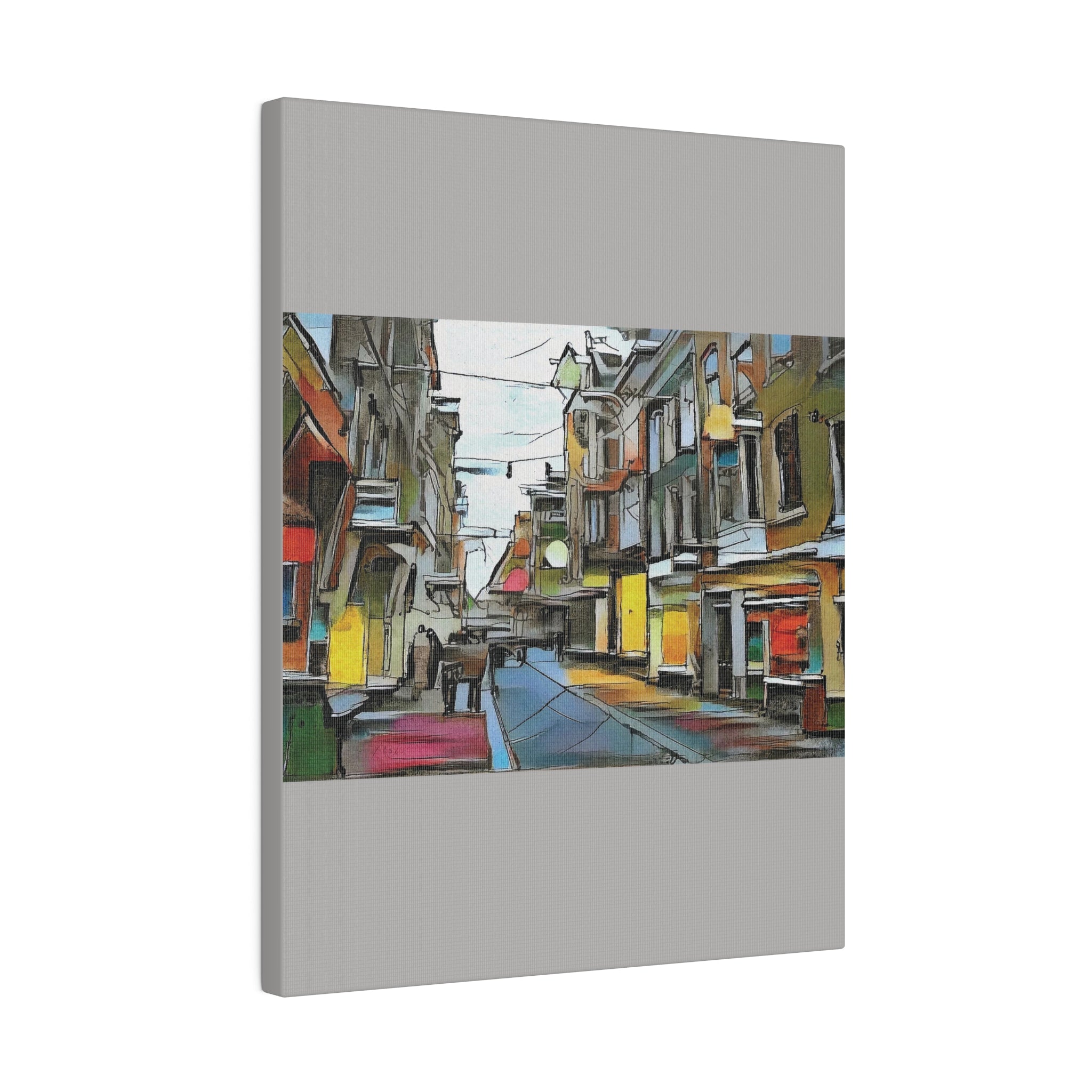 On The High Street Canvas Printify