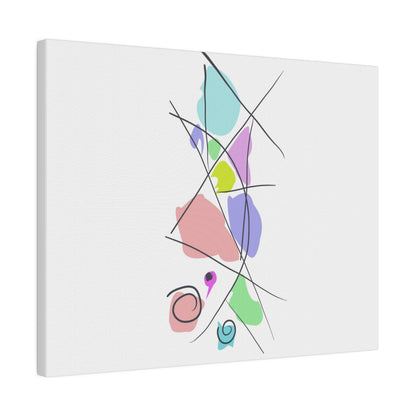 Pastels & Doodles Wall Art Printify
