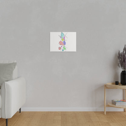 Pastels & Doodles Wall Art Printify