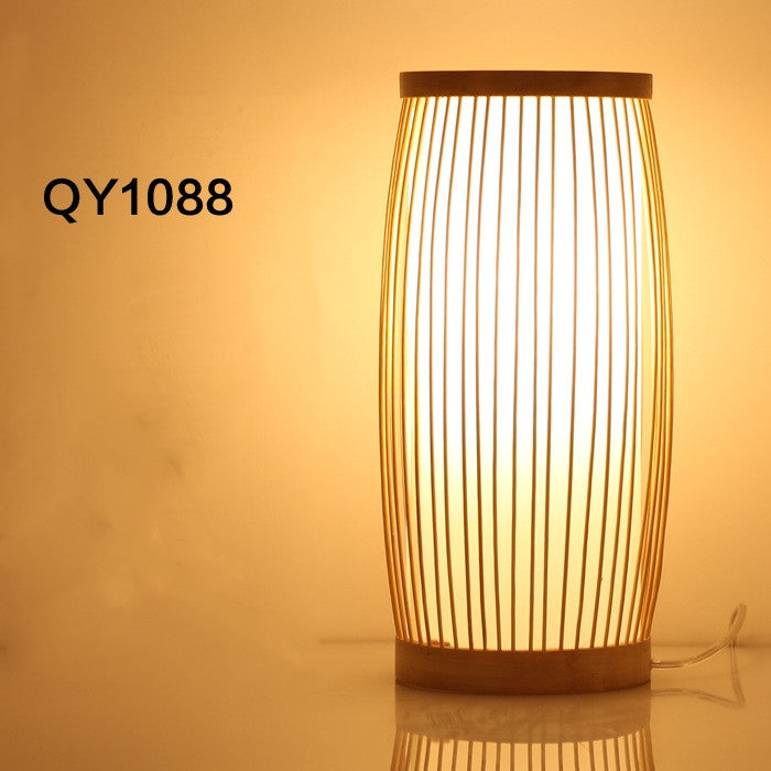 Bamboo Woven Table Lamp Vimost Shop